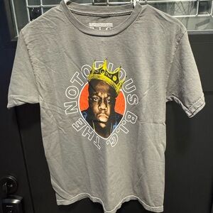 Gray Notorious B.I.G. Graphic T-Shirt